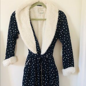 Anthropologie Saturday Sunday Sherpa Robe Small